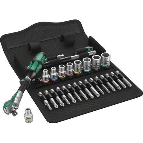[GEBRAUCHT] B-Ware Wera Steckschlüsselsatz Zyklop Speed 1/4" 28-teilig Handwerkzeug metrisch