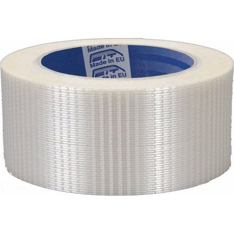 Nastro adesivo rinforzato con fibra di vetro trama mista 50mt Misura - 10mm x 50 metri (1/5)