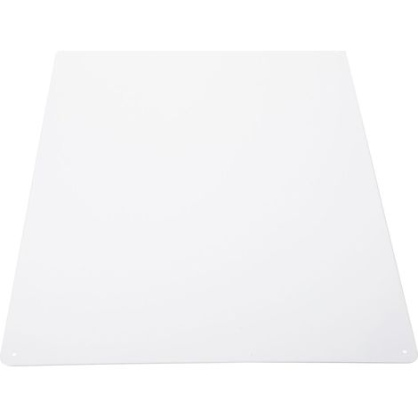 Panneau Métallique Fabriqué Blanc 30x40 Cm en Aluminium Facile à Utiliser Pouvant être Imprimé pour Décoration Murale DIY Vintage (1/5)