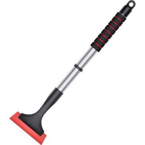 Pelle à Neige,Grattoir Pare Brise Voiture Professionnel Ergonomique,Outil de Déneigement de Pelle d'urgence ABS + Silicone,pour Dégivrer Les Pare-Brise et Les Vitres