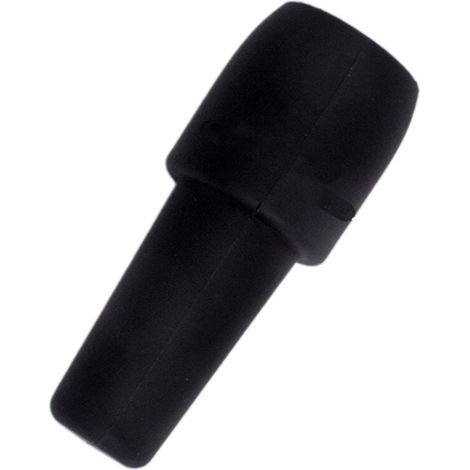 Juego de 10 tapones flexibles para botellas de vino - Negro (1/5)