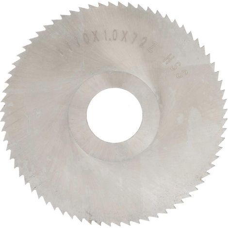 Lame de scie circulaire, disque de coupe, outil de fraisage HSS, 110 x 1 x 27 x 72 dents