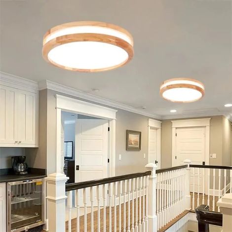 Plafonnier LED Vintage Couloir - - kawoo 2pcs - Industriel - Vintage - Moderne (1/4)