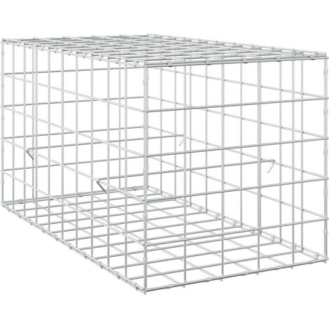 Gabion with 3.5 mm Wire and 10x10 cm Mesh 50x100x50 cm vidaXL