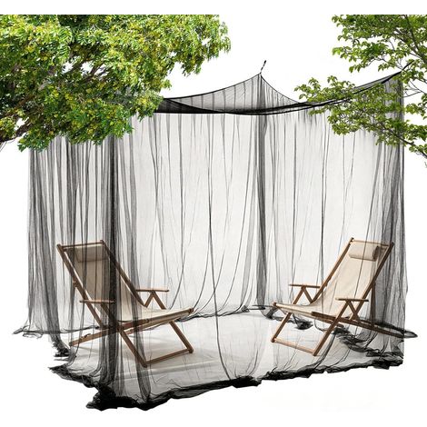 Moustiquaire de camping extérieure, grande barrière carrée haute (1/5)
