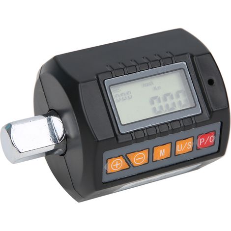 Tragbarer Drehmomentmesser mit digitaler Anzeige und hoher Genauigkeit, Schraubenschlüsseladapter ZNC‑30 ‑30 Nm. (1/5)