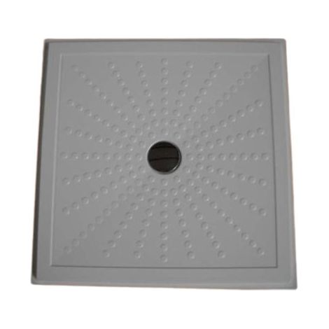 Piatto doccia in pvc 80x80 h.3 filo pavimento (1/2)