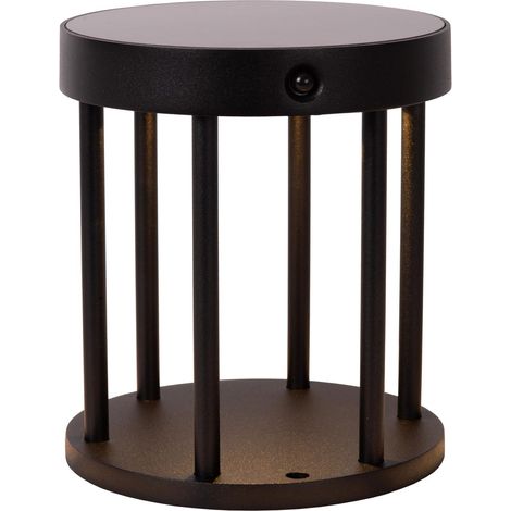 Lampe solaire sur piédestal Jackson 18 cm noir - 15811/02/30 (1/2)