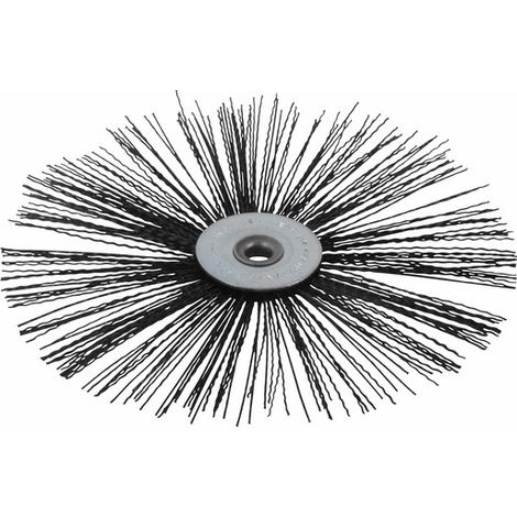 Cepillo plano de nylon alta temperatura Ø 100mm - DIFF