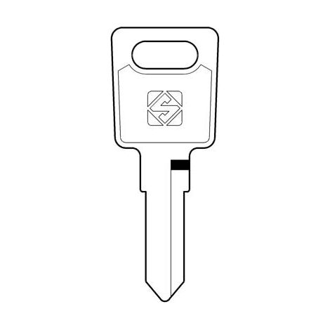 CHIAVE AUTO WANGGUAN WGU1 SILCA - ACCIAIO NICHELATO- 5 pezzi