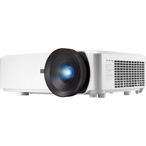ViewSonic LS921WU Proyector láser de tiro corto 6000 lúmenes (WUXGA, 1920x1200, HDBaseT, desplazamiento de lente, disparador de (1/5)