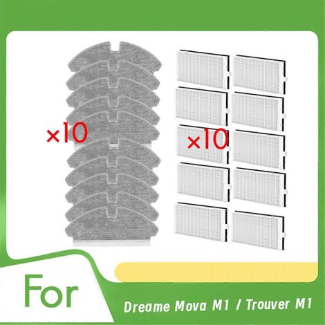 Lot de 20 filtres de rechange pour robot aspirateur (1/5)