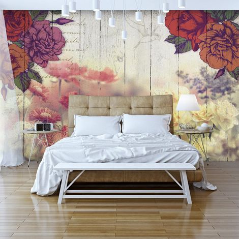 Fotomurale - Vintage Flowers - 300x210 (1/4)