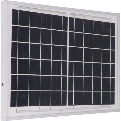 Panneau solaire portable, étanche à l'eau et à la poussière, léger et idéal pour les petits campements (6 V, 10 W). (1/5)