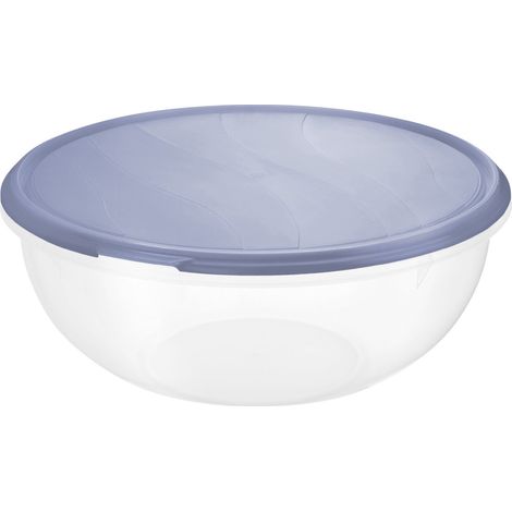 Rotho KÃ¼hlschrankdose Rondo 6 l rund horizon blau, Frischhaltedose (1/2)