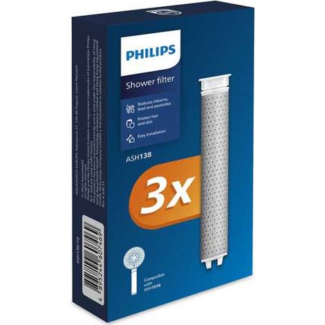 Recambio de Filtro para Teleducha 3 Unidades PHILIPS