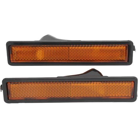Alomejor ABS -OID Marking Light Lid pour E30 E32 E34 318I 325I 735I, 2 PCS FRANT KARKER Let (Yellow). (1/5)
