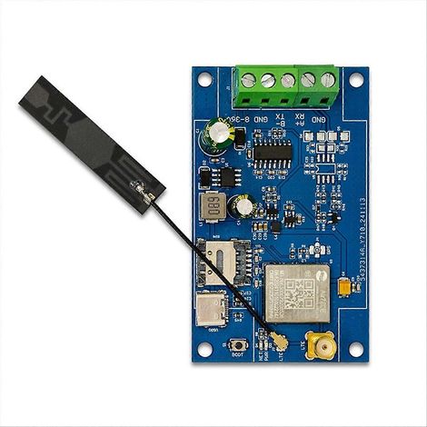 Module Air780E 4G vers RS232, module DTU de mission de données, prise en charge USB 5 V/DC 8-36 V, firmware AT et développement LUATOS (1/5)
