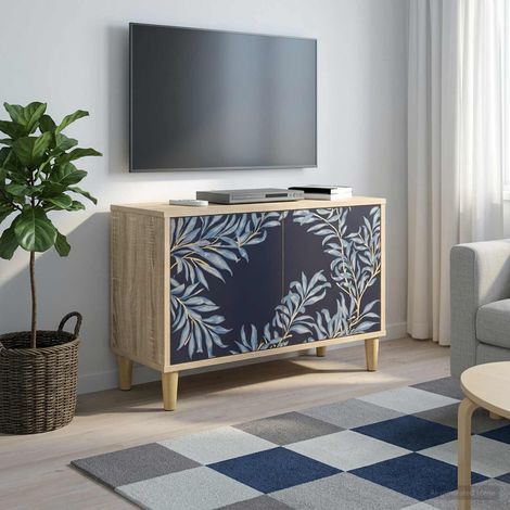 vidaXL Mobile TV DOKKUM 69 x 33 x 50 cm Sonoma Legno ingegnerizzato (1/5)