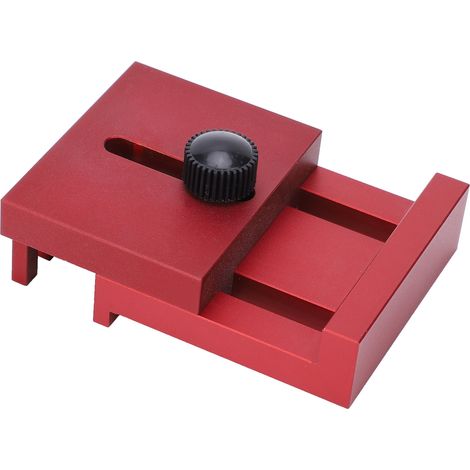 Sägefugenlineal aus Aluminiumlegierung, Holzbearbeitungs-Spaltlehre, DIY-Breitenmesswerkzeug 0–30 mm (1/5)