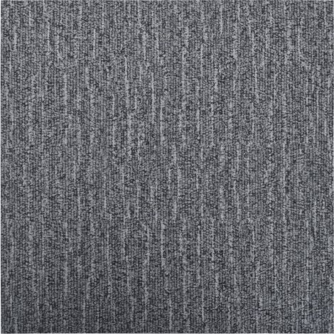 Dalles de plancher autoadhésives 5,11 m² PVC gris vidaXL