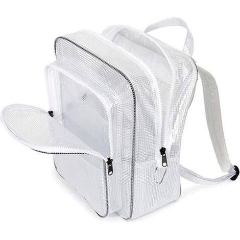 Sac à dos en PVC de sécurité industrielle offrant des protections contre les décharges électrostatiques dans le cadre d'ingénierie de précision Sac à dos en PVC imperméable (1/4)