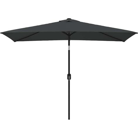 Maison Exclusive - Sombrilla de jardín con palo de metal antracit (1/5)