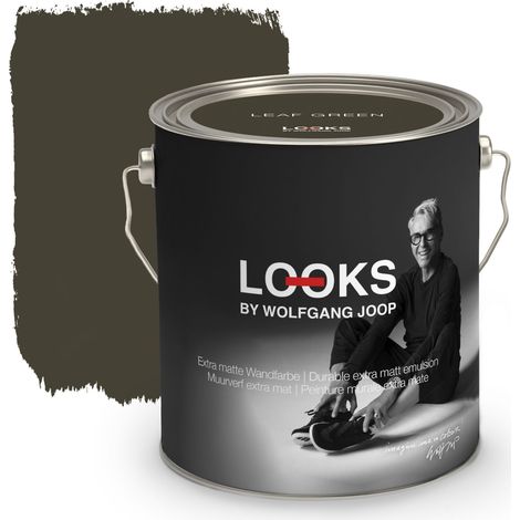 LOOKS by Wolfgang Joop Leaf Green Matt Wandfarbe 2,5L (1/5)