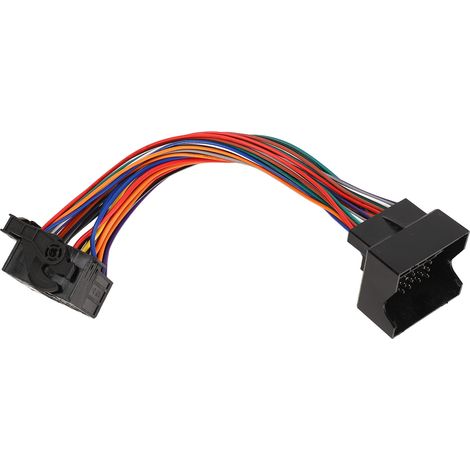 Câble adaptateur d'extension PQ 40 broches universel, stable et performant, pour autoradio, 23 cm / 9,06 pouces (1/5)
