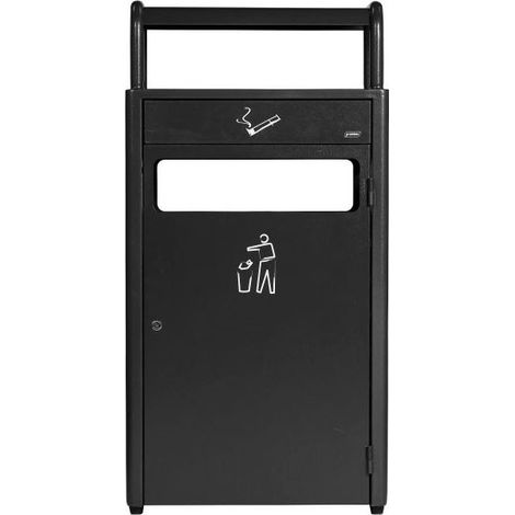 Cendrier collecteur 5.9 - 43 litres - 48 x 25 x 96 cm - Lot de 1 - Dbmark