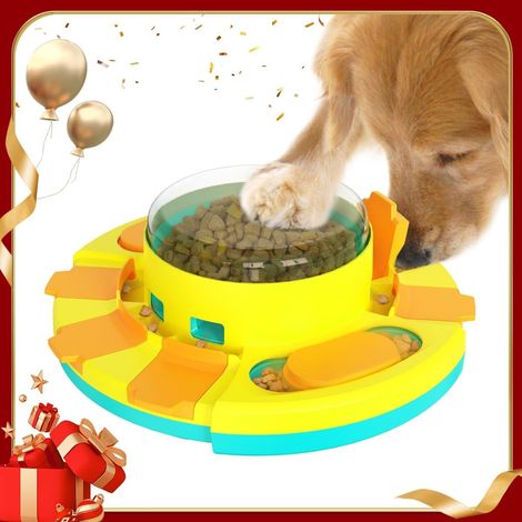 Jouet intelligent interactif pour chiens de petite, moyenne et grande taille pour entraîner le plaisir de se nourrir, améliorer l'intelligence du chien (1/5)