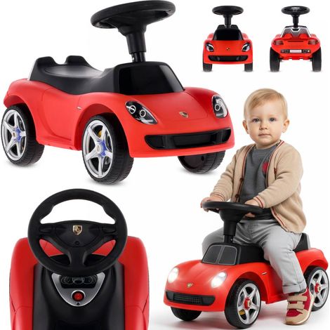 Cochecito infantil Porsche Carrera GT rojo (1/5)