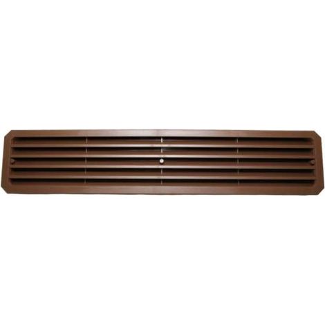 Helios Türlüftungsgitter TGB Kunststoff braun 60305