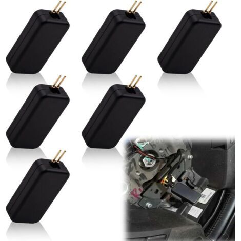 6 Pièces Simulateur Airbag de Voiture Universel, Trouver SRS Défaut Outil de Diagnostic, Resistances Diagnostic pour Leurre Airbag (1/5)