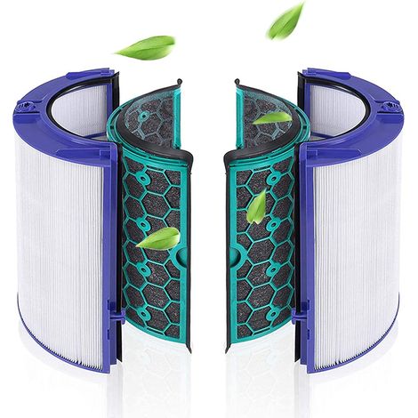 Filtre de remplacement pour pour Pure Cool Link HP04 TP04 DP04 HP05 TP05 Pure Hot Cool Purificateur air Accessoires 360° Filtre Sy (1/5)