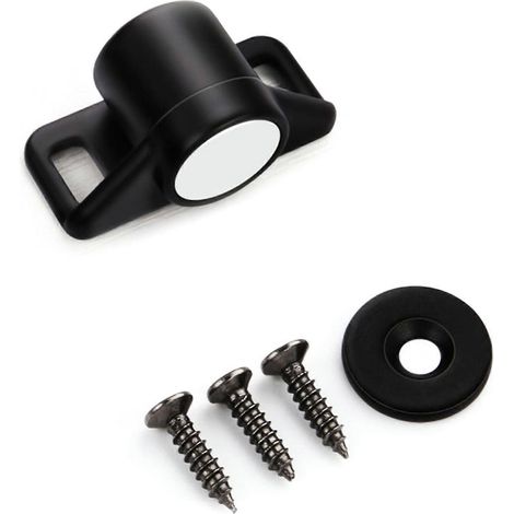 Aimants de porte magnétiques durables en alliage de zinc pour portes de placards de cuisine, avec un puissant aimant. (1/5)