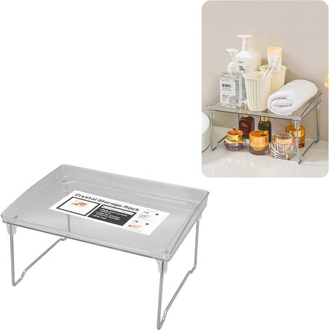 Étagère de bureau pliable, étagère haute, étagère de rangement multifonctionnelle (1/5)