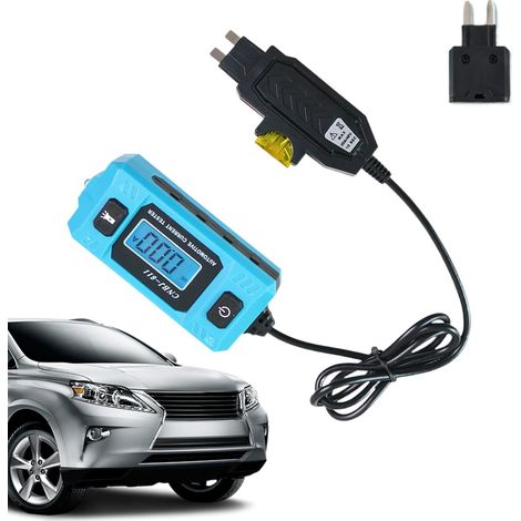 Testeur de sonde pour circuits de puissance Détecteur de courant de haute précision Sonde de panne pour circuits électriques de voiture, pour véhicules, bricolage, feux de brouillard, klaxon (1/5)