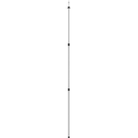 vidaXL Poste telescópico de toldo acero galvanizado 102-260 cm (1/2)