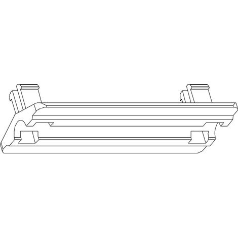 Soporte para puerta corredera gu laufwagenabstützung gu-934 plástico duradero