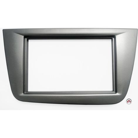 Facade autoradio FA158B compatible avec Seat Altea Altea XL Toledo Gris Anthracite