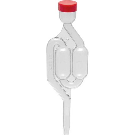 Gorgogliatore Fermentatore a Due Bolle Minifermentatore Fermentazione Airlock (1/5)