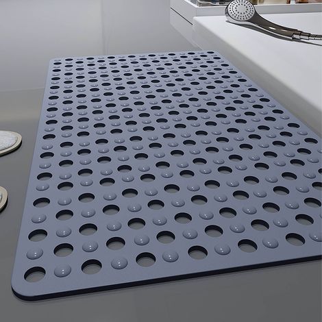 Tapis De Bain Anti-dérapant - TPE - 70 x 36 Cm - Pour Salle De Bain Enfants Et Adultes - 1 Pièce (1/3)