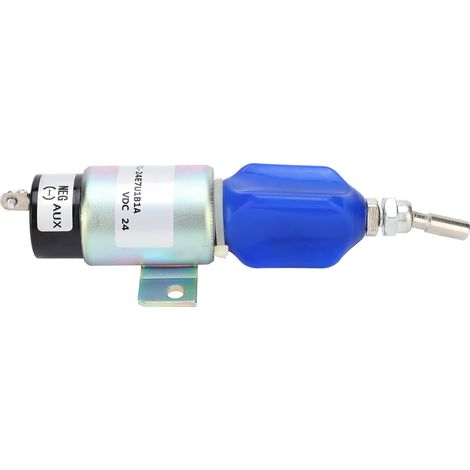 Électrovanne d'arrêt pour moteurs Mitsubishi, accessoires moteur 1751‑24E7U1B1A 24V (2 colonnes)