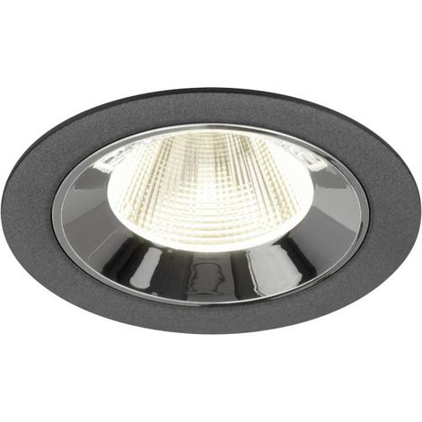 Spot encastré Numinos M noir/chrome 4000K - 20 deg - 1009633