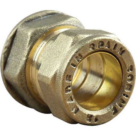 Raccord bicône droit Femelle 3/4" (20/27)-Cuivre 18 (1/3)
