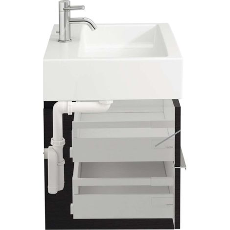 Faire fonctionner un siphon peu encombrant avec un tuyau de raccordement télescopique - H8942400000001