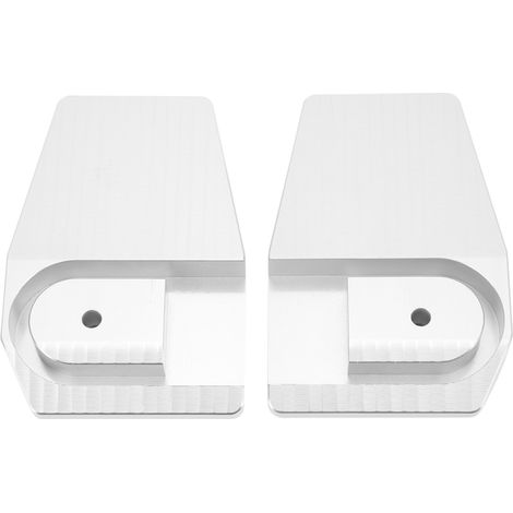 Repose-pieds larges pour moto, pédales de remplacement en aluminium usiné pour REBEL500 CMX500 2017-2021, argent (1/5)