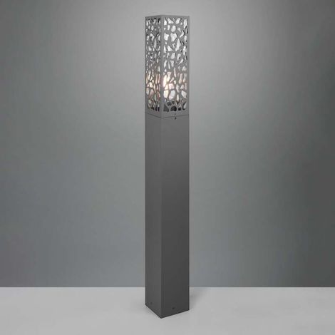[NEUWERTIG] B-Ware TRIO LIGHTING Wegeleuchte Cooper Gartenleuchte Pollerleuchte dimmbar anthrazit (1/2)