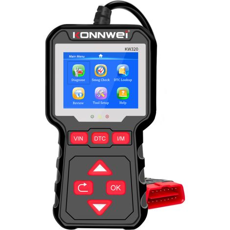 Testeur de diagnostic Konnwei KW320 (1/2)